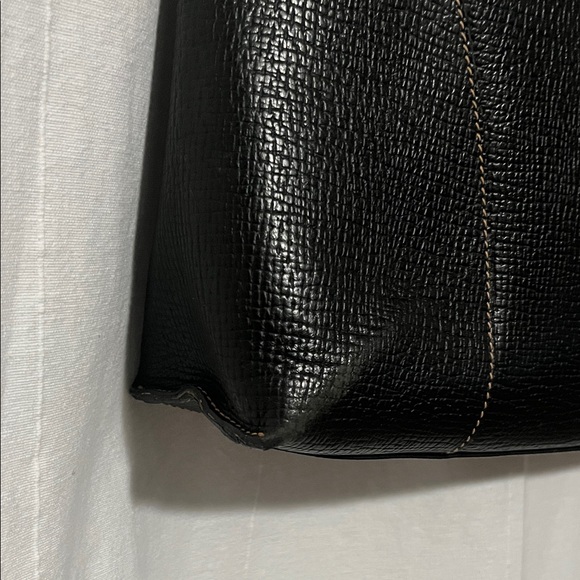 Loewe Black Vintage Leather Tote with Gold Hardware - Picture 5 of 11